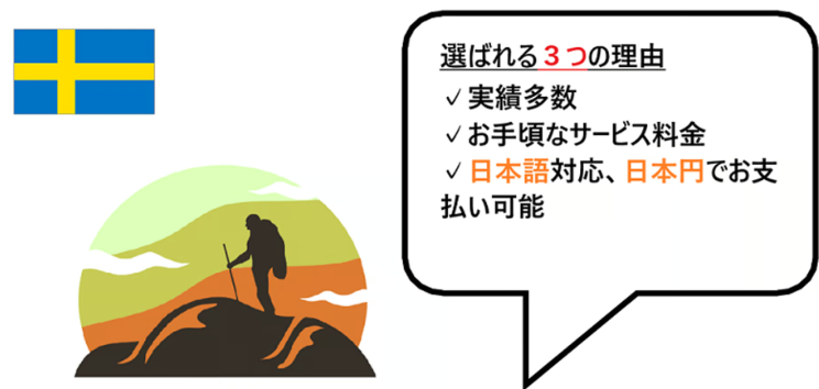 日本からスウェーデンへの輸出方法と注意点！優良なスウェーデン輸送代行会社を紹介