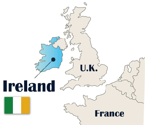 アイルランドから日本への荷物にかかる日数はどれくらい？優良なアイルランド輸送代行会社を紹介