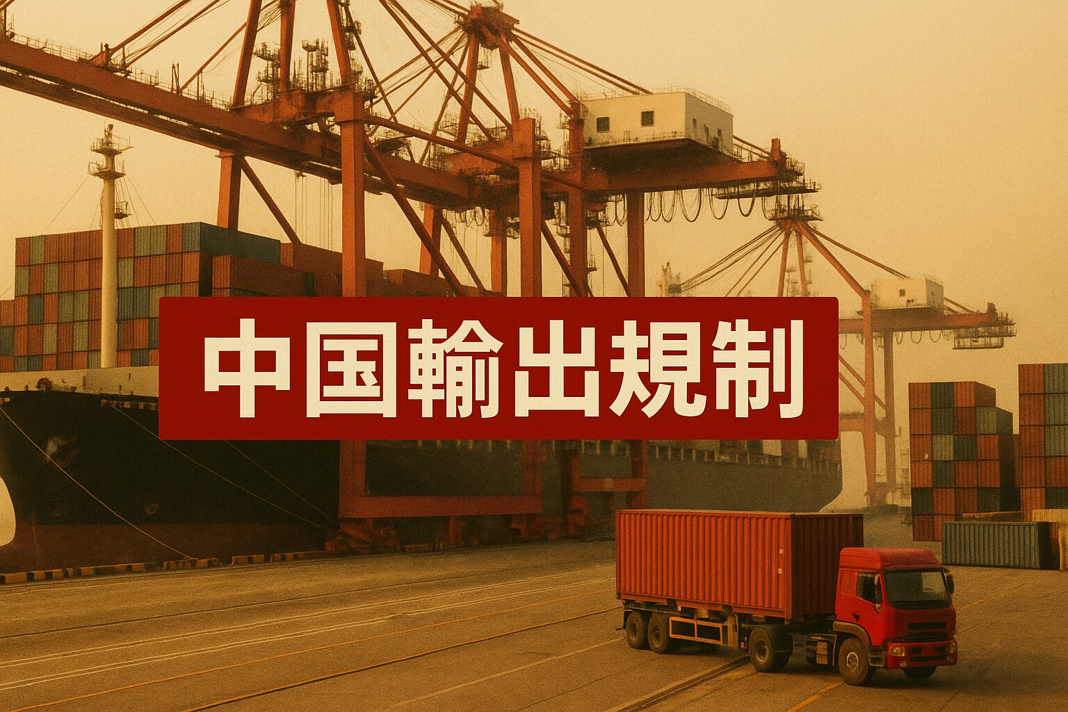 中国への輸出規制の最新動向と対応策とは？中国に安く荷物を送れる海外輸送代行会社を紹介！