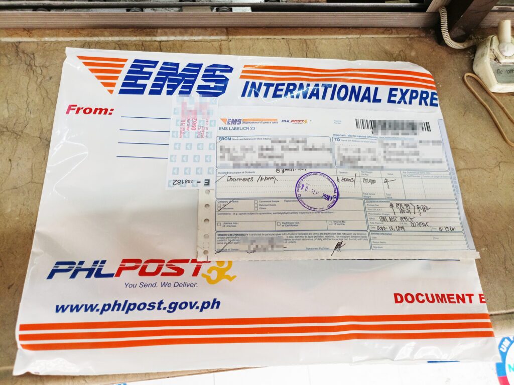 EMSを利用したフィリピンから日本への安全な荷物送付術とは？フィリピンから日本に安く荷物を送れる海外輸送代行会社を紹介！