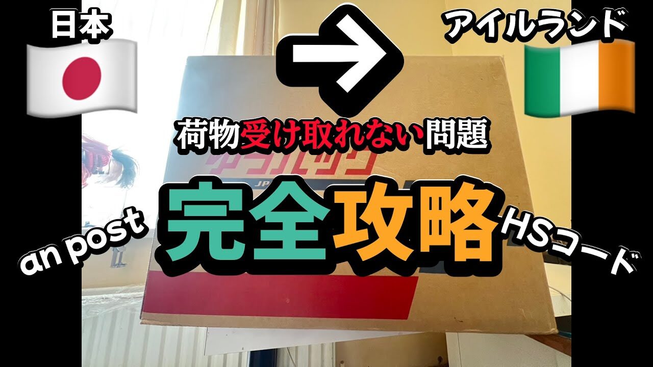 アイルランドへのEMSが届かない原因と解決策を徹底解説！日本からアイルランドに安く送る輸送代行会社を紹介！