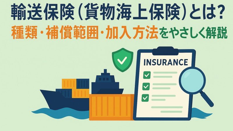 輸送保険は入るべき？失敗事例と選び方を詳解！海外輸送時の輸出入で安く送れる海外輸送代行会社も紹介！